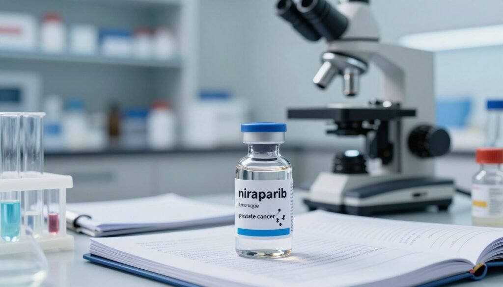 niraparib prostate cancer drug