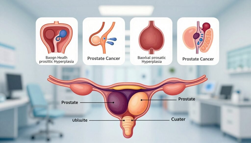 prostate function and health conditions prostate function and health conditions