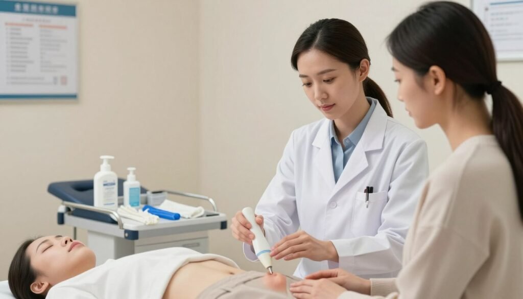 female rectal exam procedure