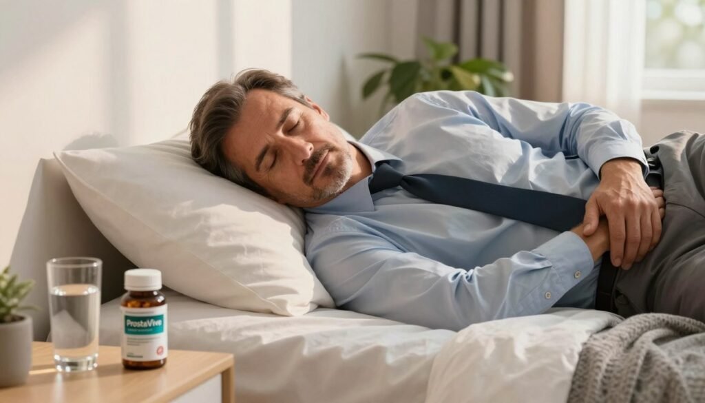 sleep quality energy prostate health